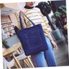 SHOWERORO Fashion Handbag Women Shoulder Bag Large Capacity Casual Denim