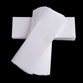 100 Pack Wax Strips for Body and Legs Hair Removal Wax Strip Non-Woven Wax Strip for Arms, Legs, Underarm Hair