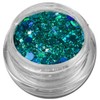 Glamour Mix Glitter Glitzer Puder Blau Türkis Nailart