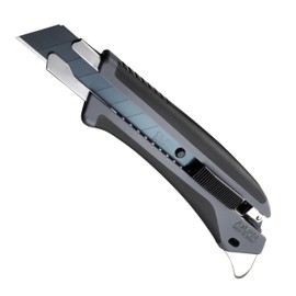 OLFA 193B-GRY Hyper AL Type, Gray, Auto-Lock Type, Special Black Blade
