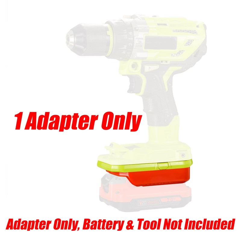 NovaQuantic Adapter Upgrade for Ryobi 18v Tools - Compatible with
