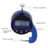 Digital Thickness Gauge, 0.0005in 0.01mm High Accuracy Electronic Micrometer Thickness
