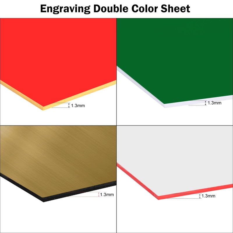 Longer Engraving Double Color Acrylic Sheet for Interior Signs, Badges.