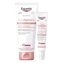 Kit Eucerin Antipigment Corporal, Crema Y Suero Areas Sensib                                                                                          