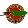 Planet Express Logo Pin