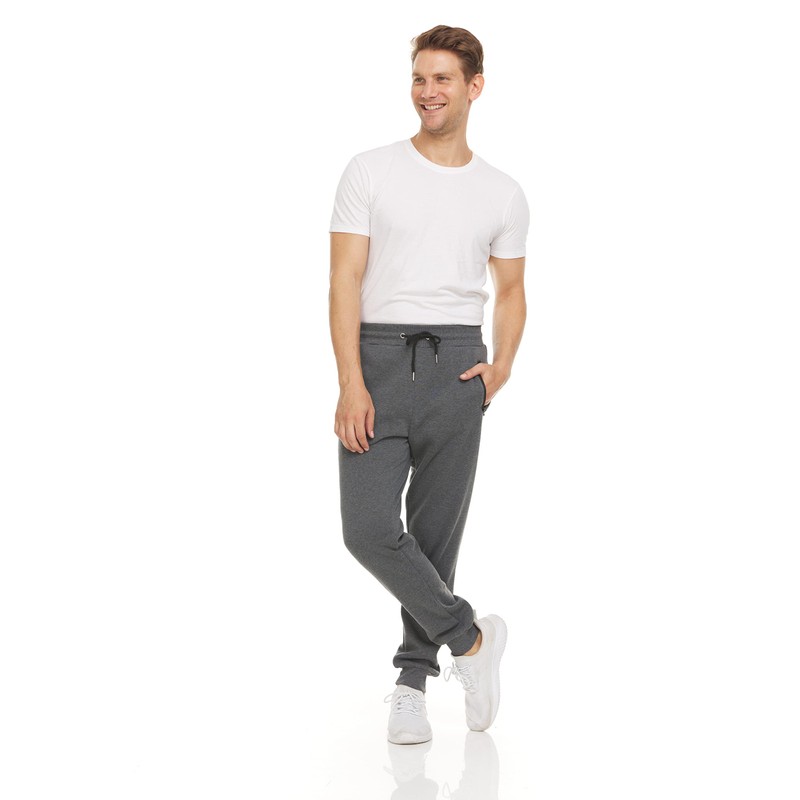 PURE CHAMP Mens 3 Pack Fleece Active Athletic Workout Jogger