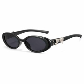 Cyxus 1234 Sunglasses, Women's, Men's, UV Protection, UV Protection, Small Face Effect, Driving, Climbing, Travel, Sports, Fashionable, Black