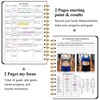Workout Journal Fitness Planner for Women & Men, Undated Workout