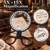 5X/15X Neck Magnifier for Reading & Crafts – Rechargeable 36