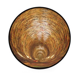 Tatenale Round Rug 3ft Area Rugs Chair Mat Carpet for Floor Living Room Bedroom Bathroom Kitchen Indoor Outdoor Non Slip Washable 36.2x36.2Inch Books Swirl