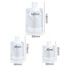15 Pieces Travel Size Refillable Empty Squeeze Pouch,Refillable Travel Bottles