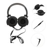 IWOWHERO 1pc Portable Noise Reduction Headset Comfortable Over Ear Headphones