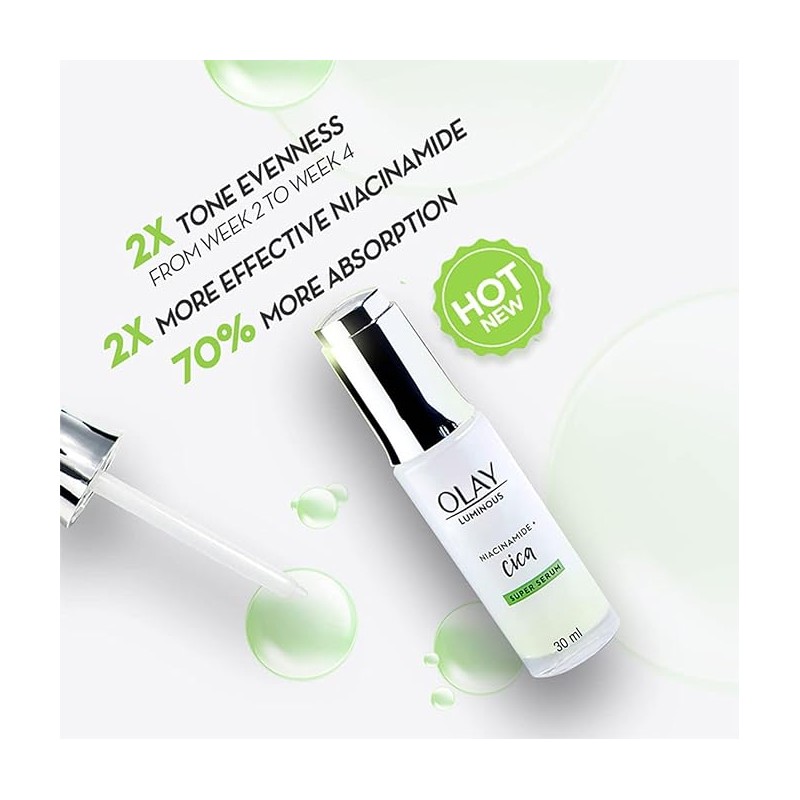 Olay luminous niacinamide + cica super serum 30ml