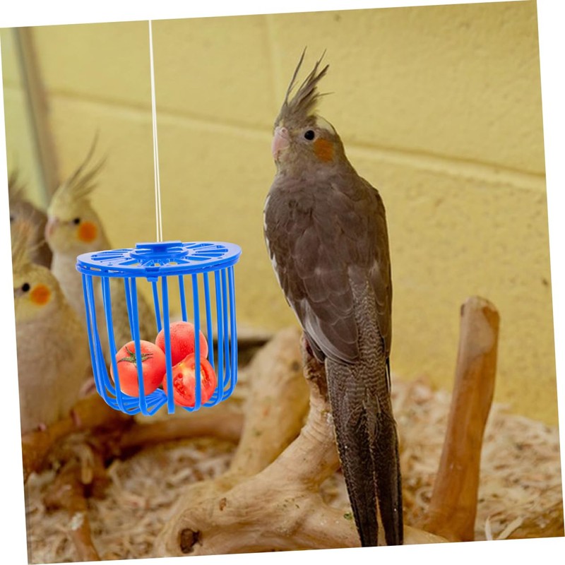 CIYODO Small Bird Feeder Basket 12 Pack Bird Cage Accessory