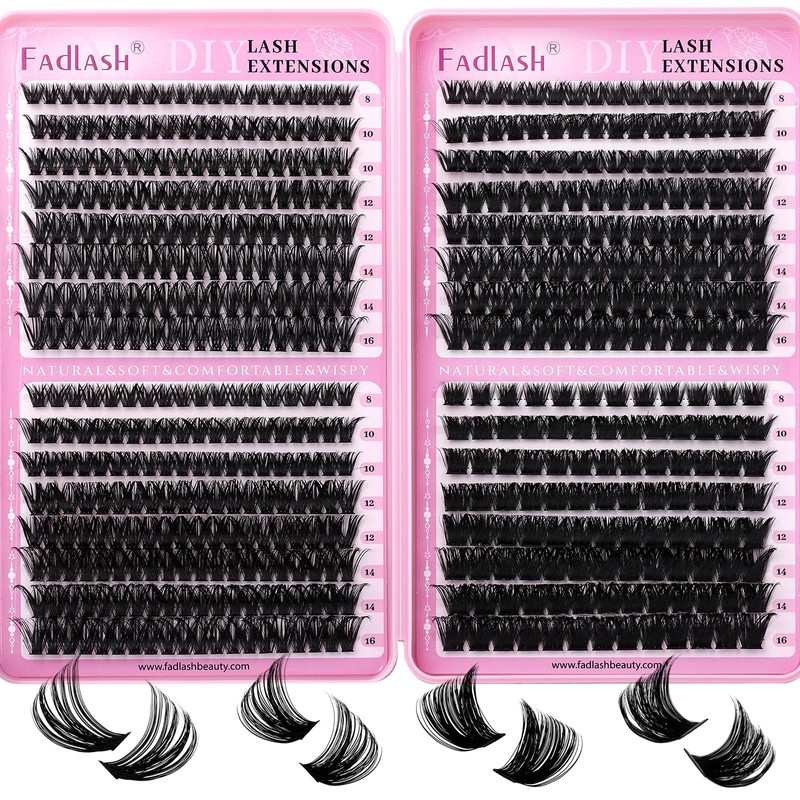 Fluffy Lash Clusters 60D 80D 100D 150D Volume Eyelash Clusters