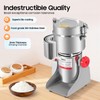 FIPINIXK Electric Grain Mill Grinder, 3600W Large Grinder with Carbon
