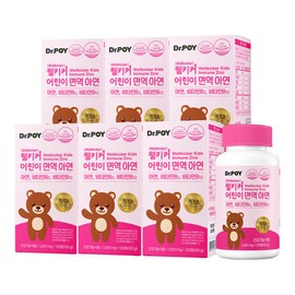 Dr.Poi 닥터포이 웰키커 어린이 면역 아연 120정 2개월분 6병 Dr. Poi Well Keeper Children's Immune Zinc 120 Tablets 2-Month Supply 6 Bottles