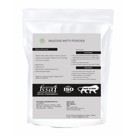 NATURELIVE Natural Multani Mitti powder for Face, Skin and Hair | Fuller's Earth, Bentonite Clay (200 Grams)