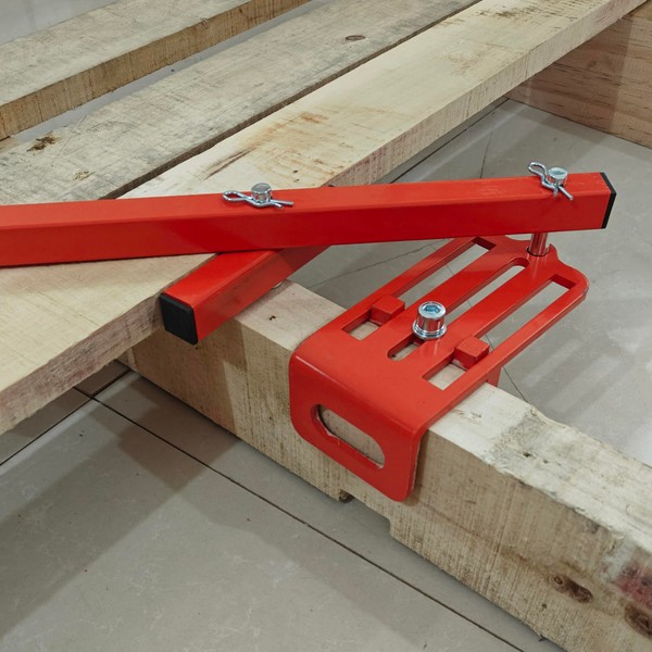 Deck Board Straightening Tool, Steel Decking Board Bender for Straightener