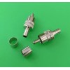 DLS (10 PCS ) RCA RG59 CRIMP-ON CONNECTOR - USA