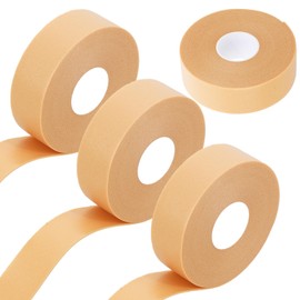 JIYIN 4 Rolls Tape Adhesive Pads Blister Prevention Tape, Patches for Pointe Shoes Foot Heel Toe Protector Pads, Anti-wear Heel Pads Foam Tape Waterproof Bandages Prevention Skin Feet Chafing