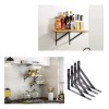Generic Mensulas Para Repisa 30cm Uso Rudo 12 Piezas Vintage