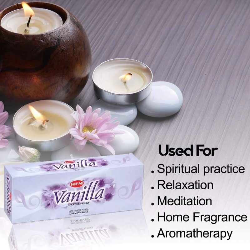 Vainilla - Caja de seis tubos de 20 gramos -