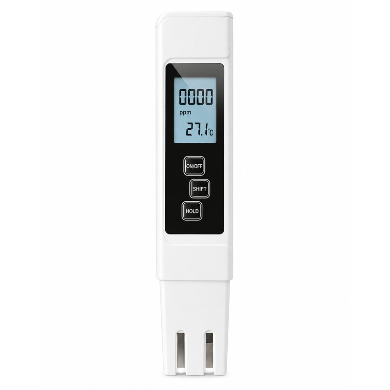 Digital Water Quality Tester for Home Water Testing – 3-in-1