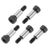 sourcing map Alloy Steel Hexagon Socket Head Shoulder Screws Bolts,