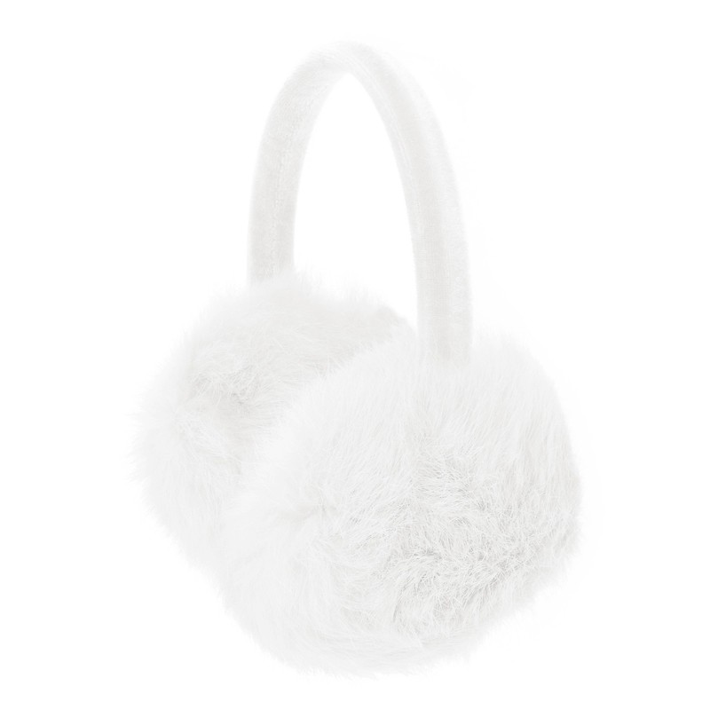 ZLYC Womens Girls Genuine Rabbit Fur EarMuffs Adjustable Ear Warmers,