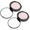2PCS Highlighting Powder Face Natural Brightening Highlight Makeup Cosmetic Blush