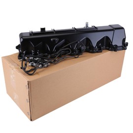 Aublinto Left and Right Side Valve Covers with Gaskte and Bolts Upgrade Aluminium Valve Cover Compatible for Grandcherokee 4.7l Flex/Gas 2008 Replaces 53022138ab 53022138ac 53022139ab 53022139aa