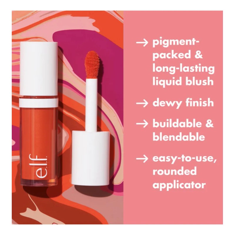 Elf Camo Liquid Blush Tono Del Maquillaje Lilac