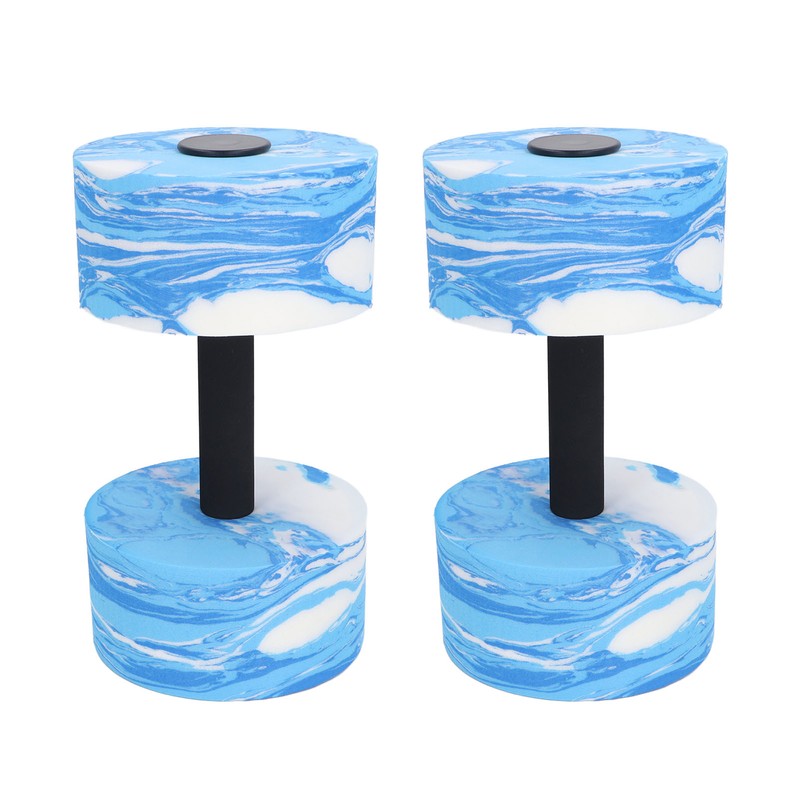 2pcs Water Dumbbell EVA Water Aerobics Weights Dumbbell Strong Buoyancy