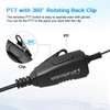 Kaikodak APX6000 XPR7550e SRX Series Earpiece w/PTT Mic for Motorola