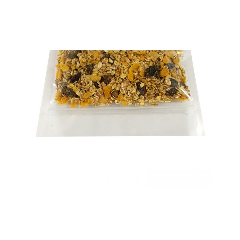 Jamo Solutions Transparent Flat Pouch with Zip Lock - Resealable