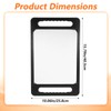 Wanmu Professional Extra Large Hand Mirror with Handle, 16"x10" Drop-Proof