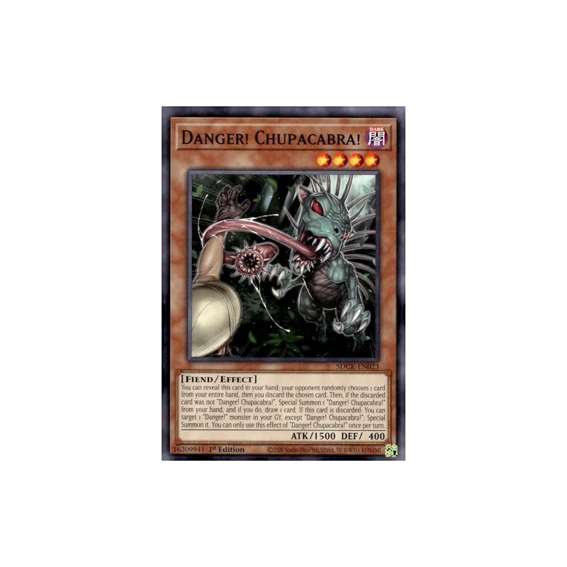 Danger! Chupacabra! - SDCK-EN023 - Common - 1st Edition
