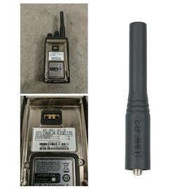 2 Pack UHF-R2 Antenna for Vertex Standard VX-451-G7-5 Two Way Radios