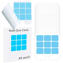 40 Pack Refill Glue Cards Compatible with Safer Home Fly Trap Refill,Applicable to SH502、SH503、23005-06 and DT3005W、DT3005W-DS3, Flying Insect Trap Refill Replacement