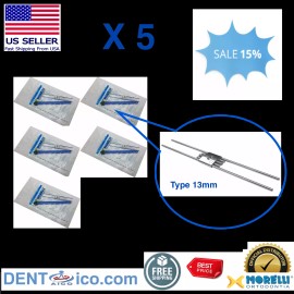 Morelli 5x Dental  RPE Orthodontic Expansion Screw Palatal Split Hyrax Type 13mm