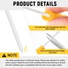 Gisafai 10 Pcs Caulk Tube Caps Reusable Caulk Saver Tube