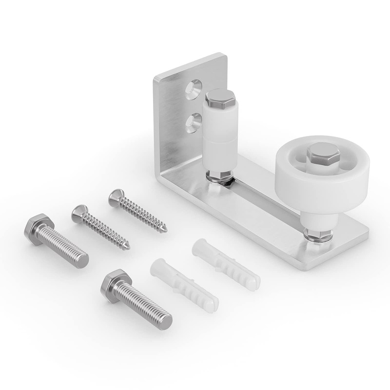 SMARTSTANDARD Sliding Barn Door Floor Guide for Bottom Adjustable Roller