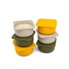 Babadoh BIG Silicone Pizza Dough Proofing Containers with Lids |