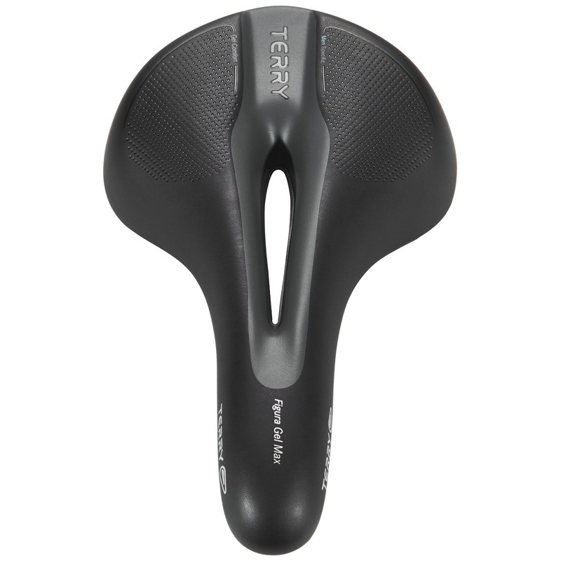 Ergon Terry Fisio Gel Men's Bike Saddle – Black, L