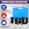 NYXOVA 7PCS Oxygen Sensor Socket, Universal O2 Sensor Removal &
