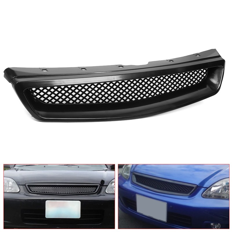 Front Hood Grill Grille for EK JDM Type R Style