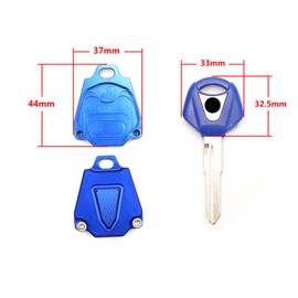 MOWOK Motorcycle Key Cover Case Shell & Badge Keyring For YAMAHA MT03 MT-03 MT 03 2014-2021 2022 2023 2024 2025 Accessories