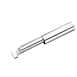 Micro 100 LTR-250-8 Thread Relief Tool, 1/4" Min Bore Dia, 1/2" Max Bore Depth.094" Width.005" Corner Rad.050" Proj, 1/8" C-L Offset, 1/4" Shank Dia, 2-1/2" OAL, Uncoated