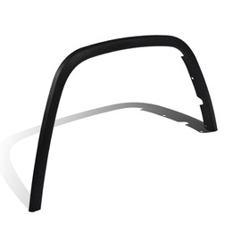 PIT66 Fender Flares Front Right Passenger Side Compatible With Jeep Grand Cherokee 2011-2016, Front Wheel Opening Molding Trim Black